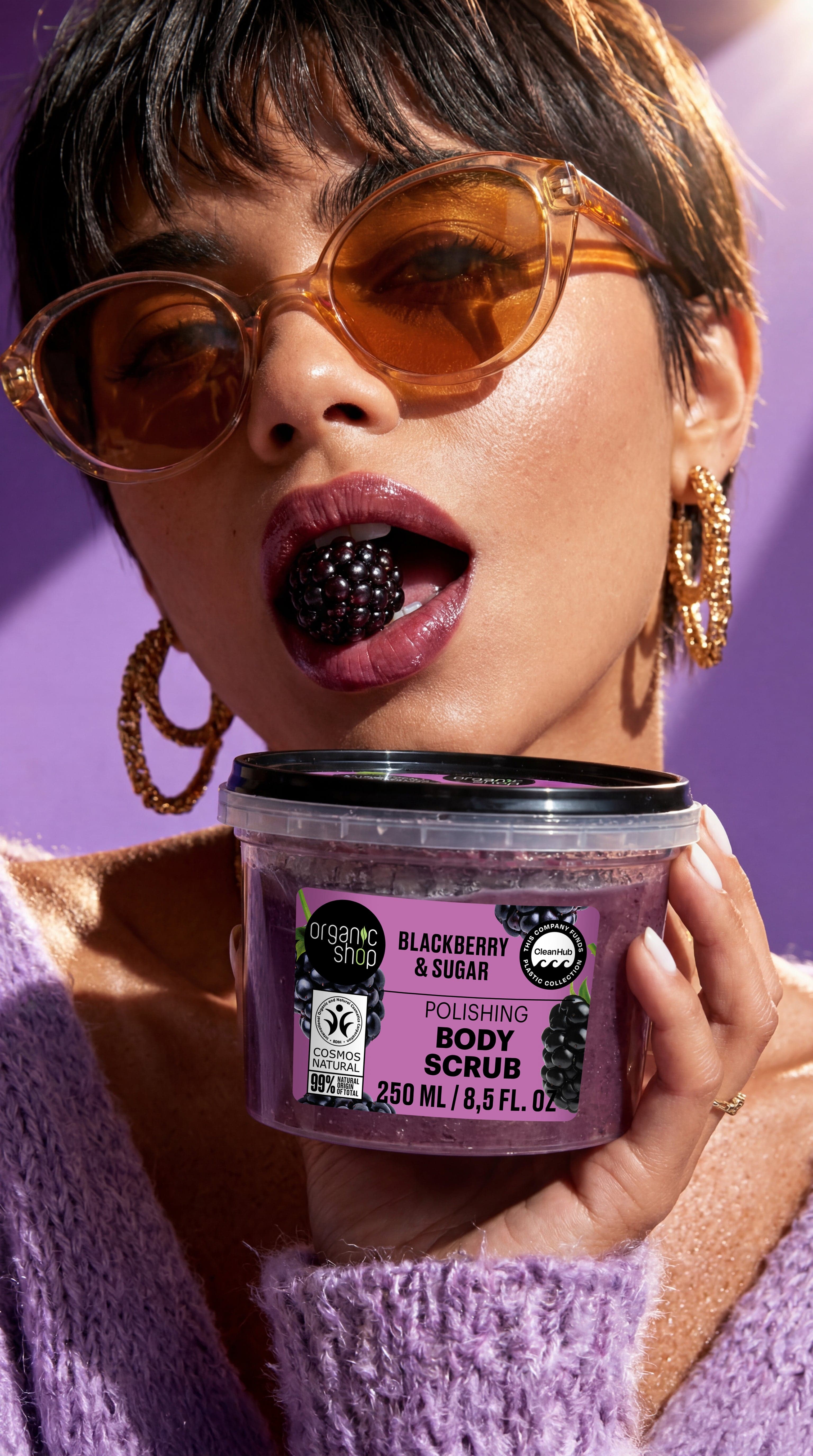 Polishing Body Scrub Blackberry